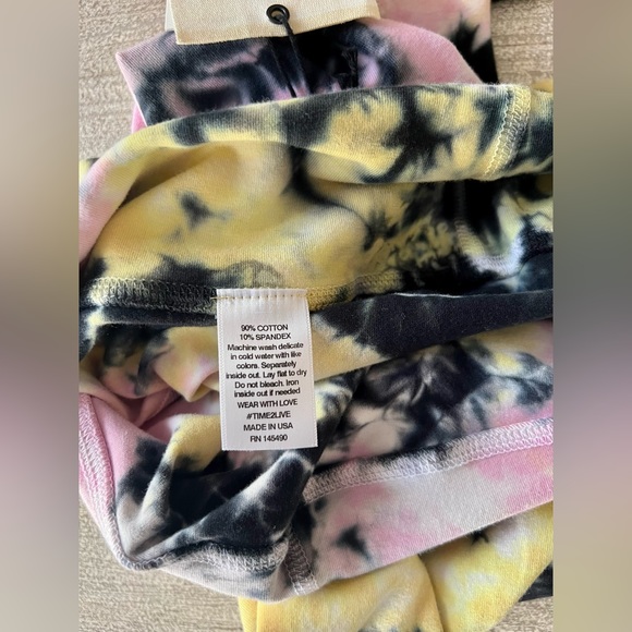 Electric & Rose tie dye Venice leggings - Picture 4 of 5